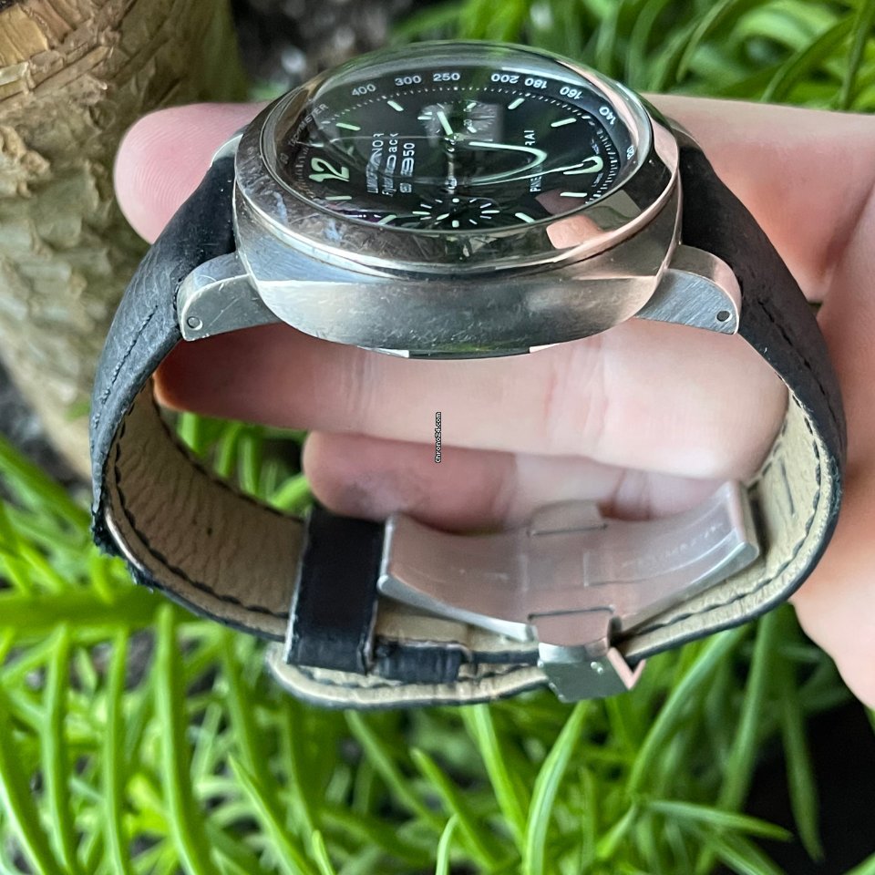 Panerai Luminor 1950 3 Days Chrono Flyback Mens watch Unisex Automatic Steel PAM 00212 Replica 5