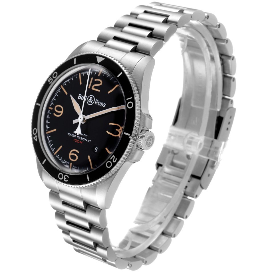 IMG_9081 Bell & Ross BR V2 Mens watch Unisex Automatic Steel BRV292-HER-ST SST Replica 5