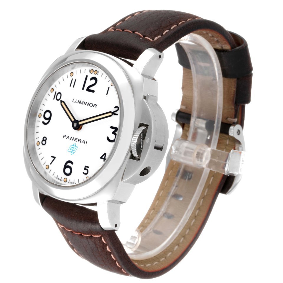 IMG_9081 Panerai Luminor Base Logo Mens watch Unisex Manual winding Steel PAM00630 Replica 5