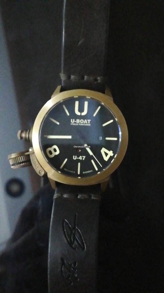 IMG_9081 U-Boat Classico Mens watch Unisex Automatic Bronze 7797 bronze Replica 5