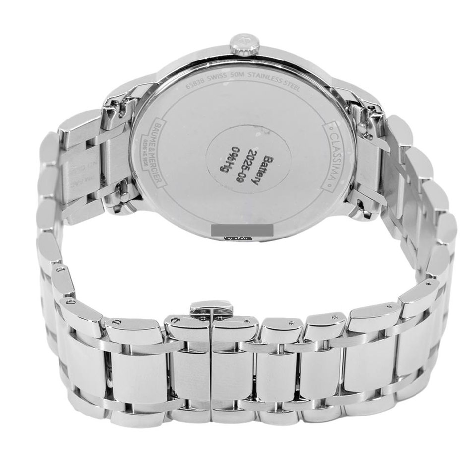 IMG_9081 Baume & Mercier Classima Mens watch Unisex Quartz Steel M0A10526 Replica 5