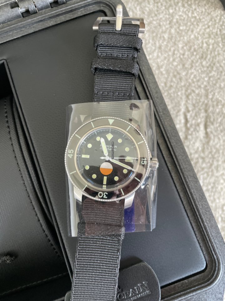 Blancpain Fifty Fathoms Mens watch Unisex Automatic Steel 5008 11B30 NABA Replica 5