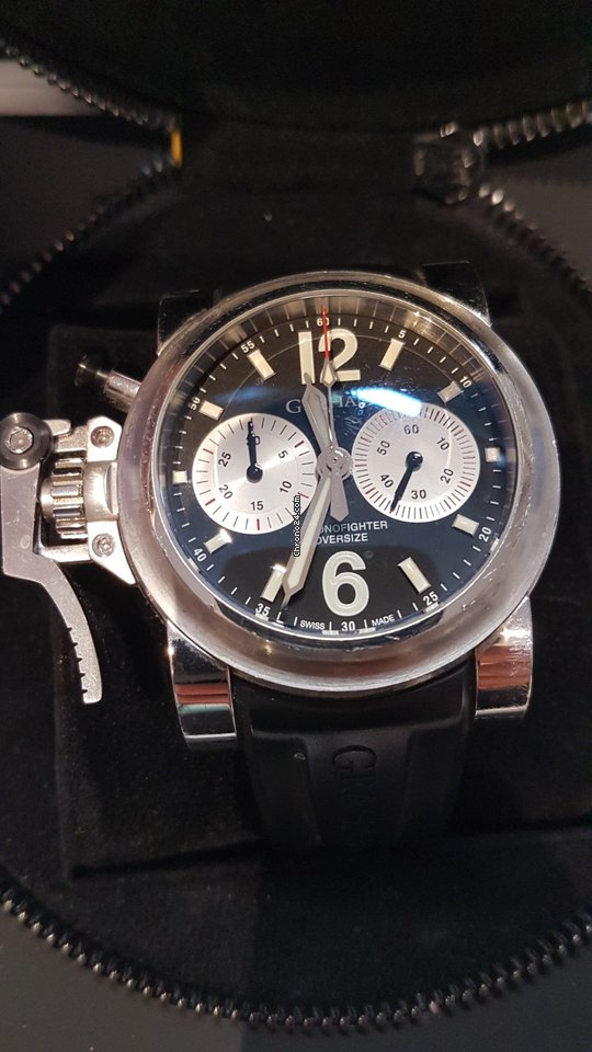 Graham Chronofighter Mens watch Unisex Automatic Steel 2OVAS.B07A.K10B Replica 5