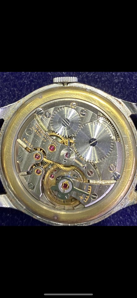 IWC Mens watch Unisex Manual winding Steel 1331178 Replica 5