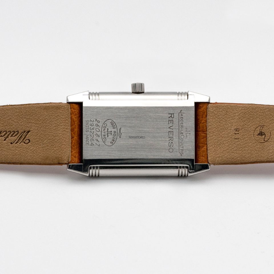 IMG_9081 Jaeger-LeCoultre Reverso Lady Womens watch Quartz Silver 260.8.47 Replica 5