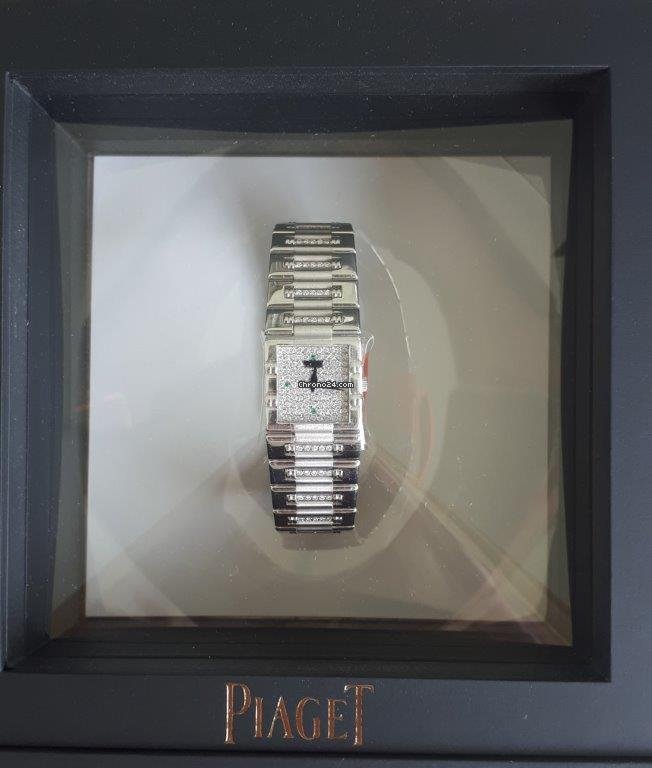 IMG_9081 Piaget Dancer Mens watch Unisex Quartz White gold 81317K81 601194 Replica 5
