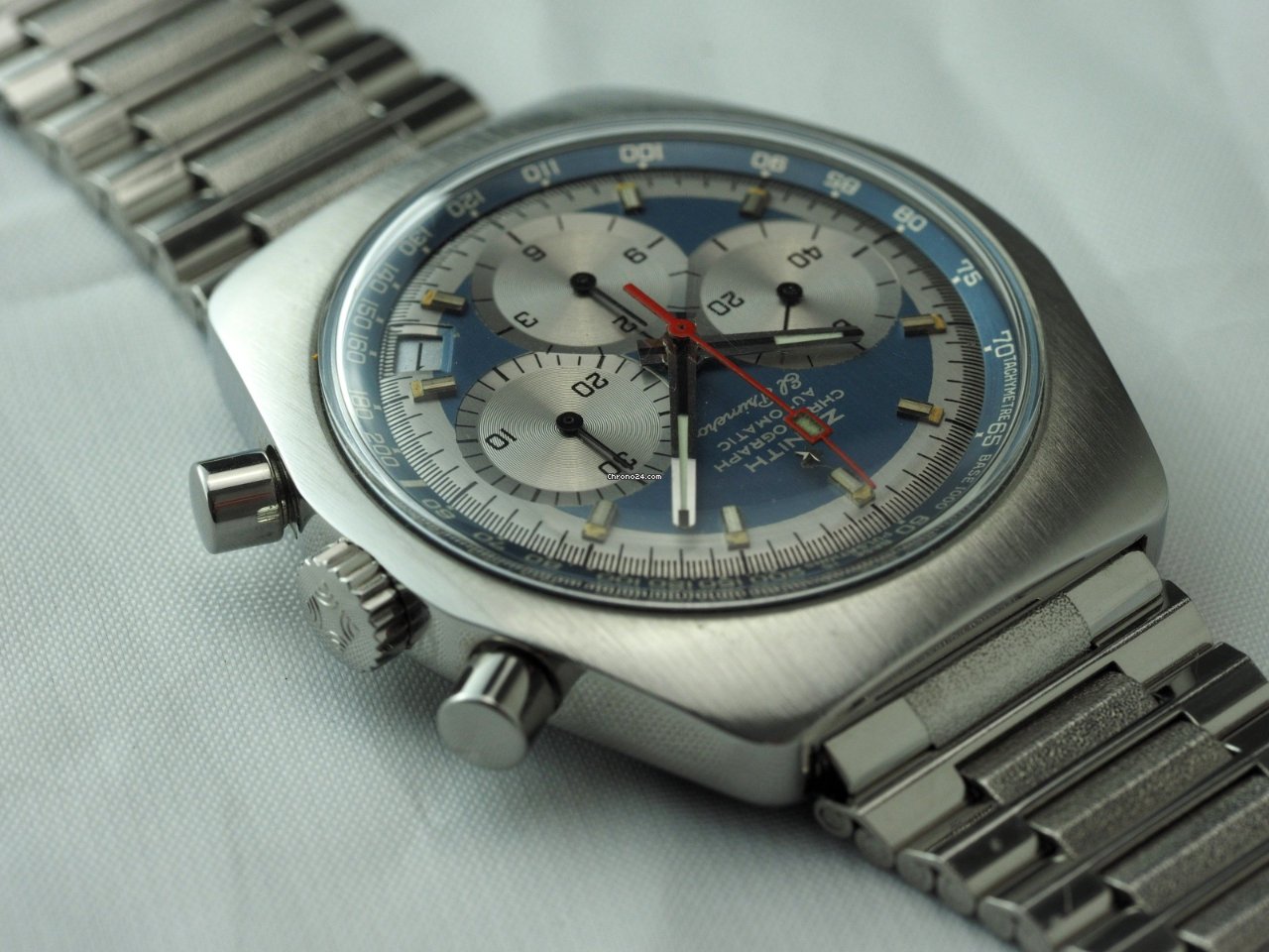 IMG_9081 Zenith El Primero Chronograph Mens watch Unisex Automatic Steel A788 Replica 5