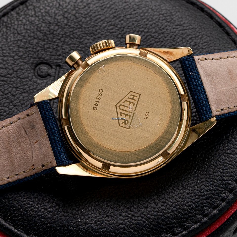 IMG_9081 TAG Heuer Carrera Mens watch Unisex Manual winding Yellow gold CS3140 Replica 5