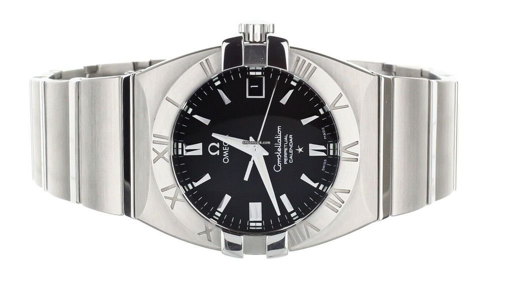 IMG_9081 Omega Constellation Double Eagle Womens watch Quartz Steel 15115100 Replica 5