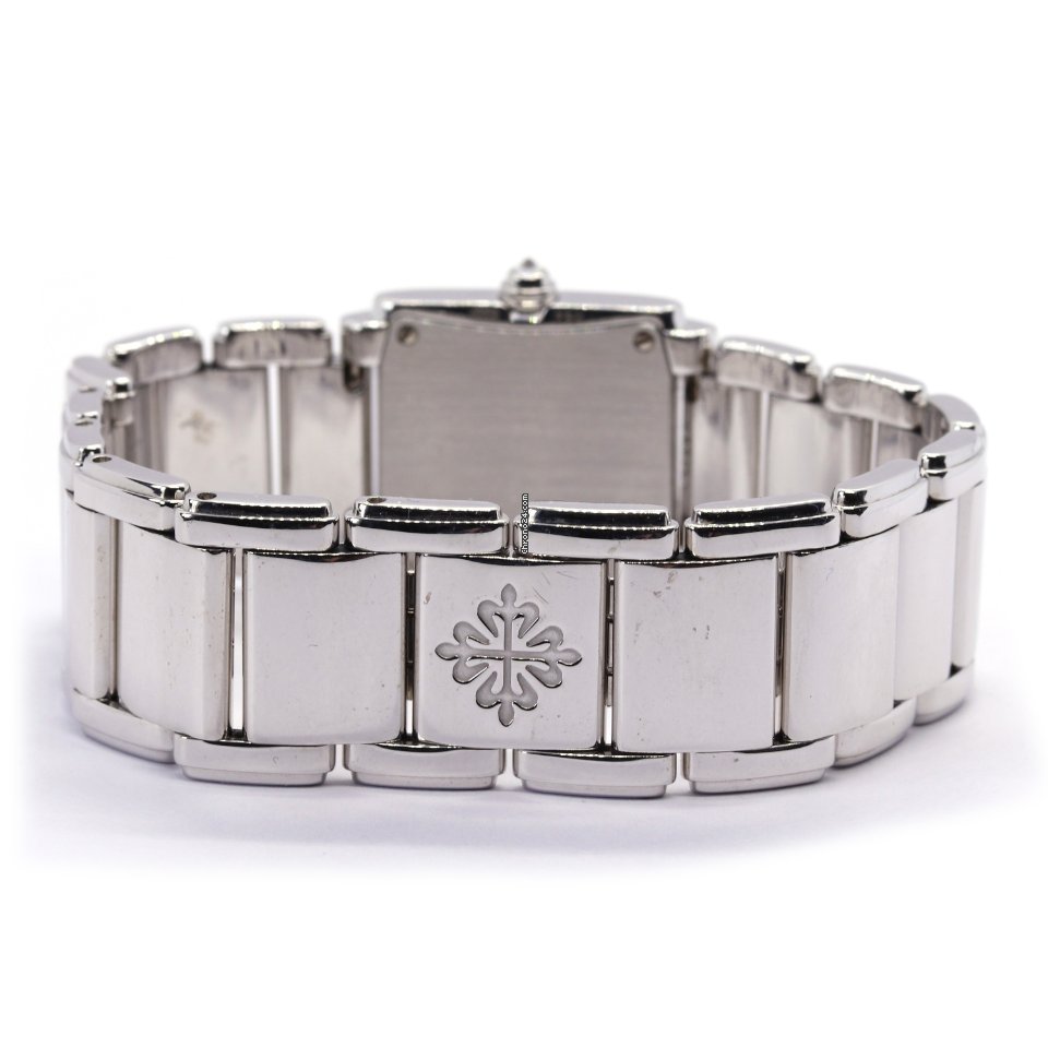 IMG_9081 Patek Philippe Twenty~4 Womens watch Quartz White gold 4908 Replica 5