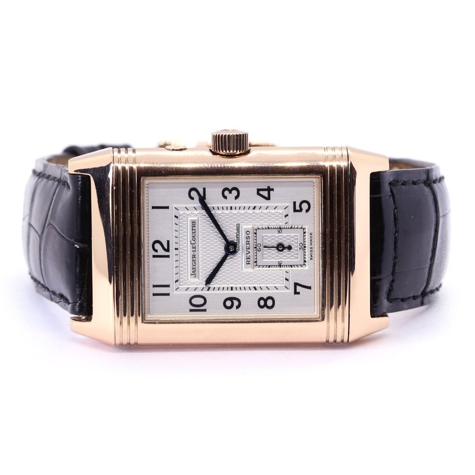 IMG_9081 Jaeger-LeCoultre Reverso Grande Taille Mens watch Unisex Manual winding Rose gold 270.2.54 Replica 5