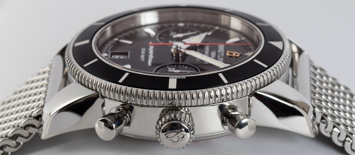 IMG_9081 Breitling Superocean Heritage Chronograph Mens watch Unisex Automatic Steel A2337024 BB81 Replica 5