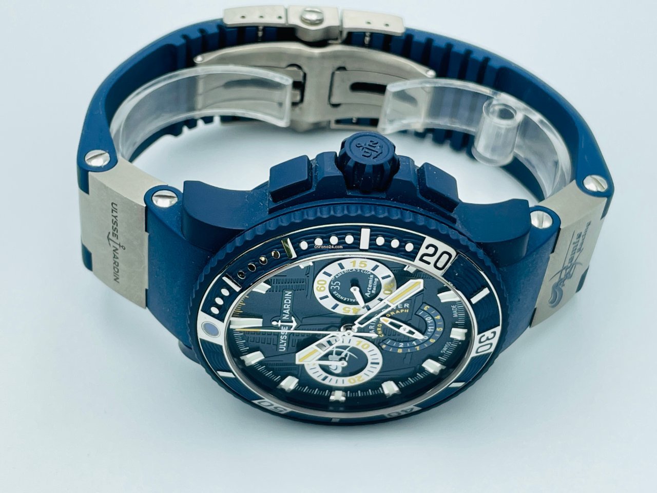 IMG_9081 Ulysse Nardin Mens watch Unisex Automatic Plastic 353-98 ARTEMIS Replica 5