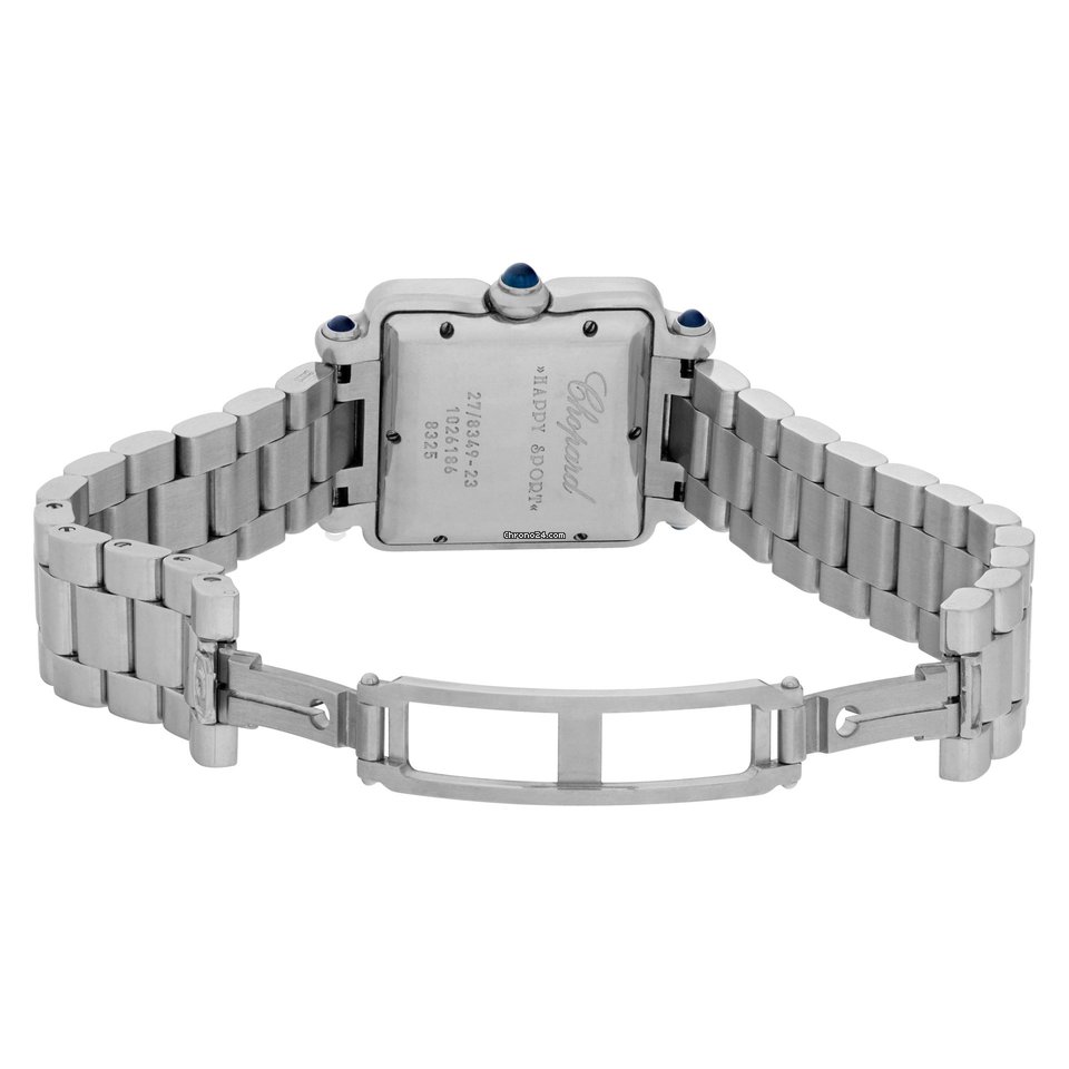 IMG_9081 Chopard Happy Sport Womens watch Quartz Steel 27 8349-23 Replica 5