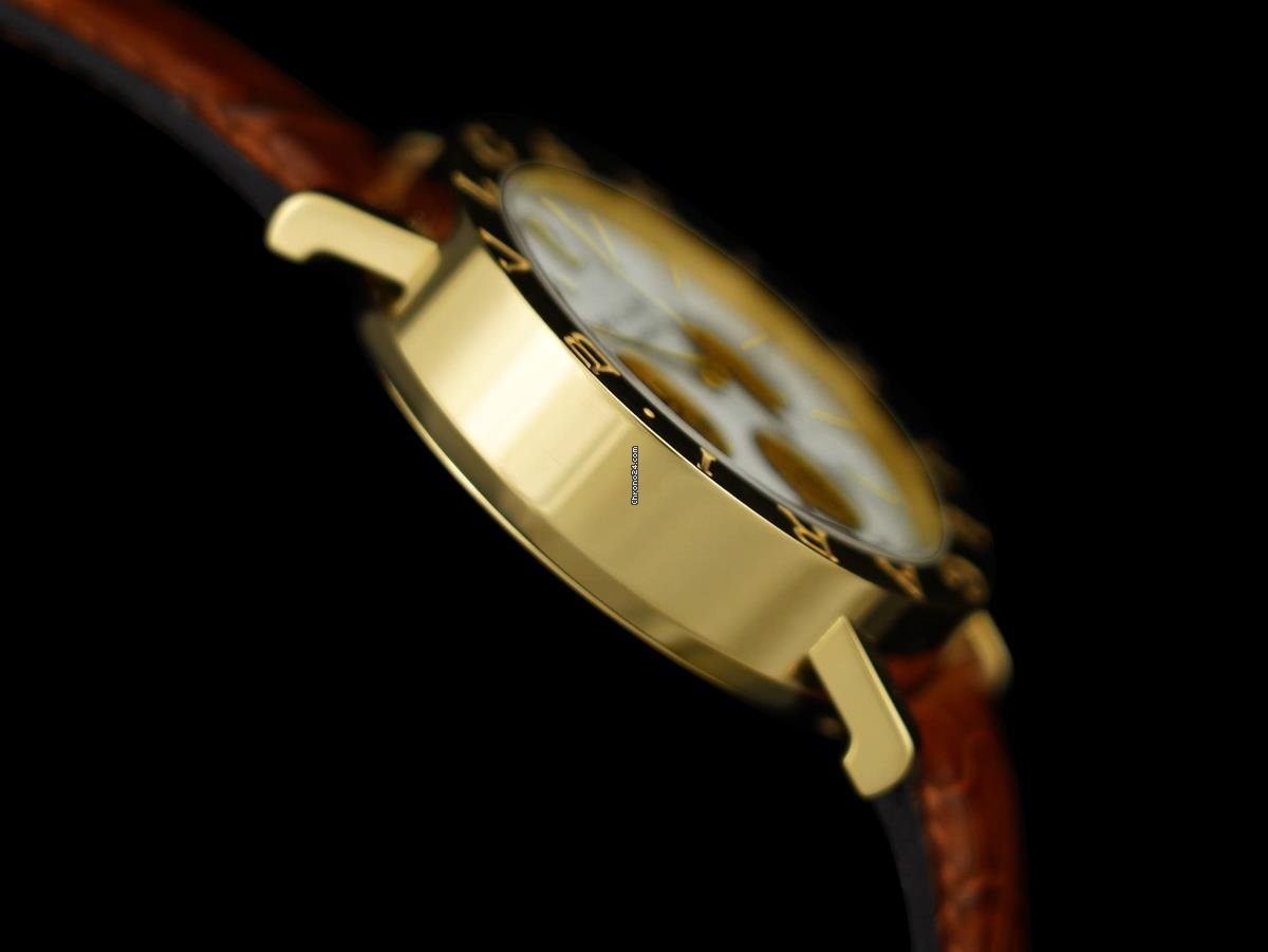 IMG_9081 Bulgari Mens watch Unisex Automatic Yellow gold 8057SH Replica 5