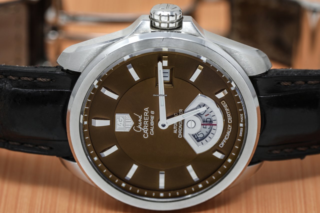 IMG_9081 TAG Heuer Grand Carrera Mens watch Unisex Automatic Steel WAV511C Replica 5