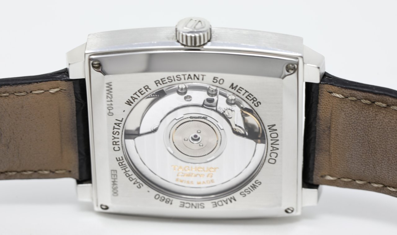 IMG_9081 TAG Heuer Monaco Calibre 6 Mens watch Unisex Automatic Steel WW2110-0 Replica 5