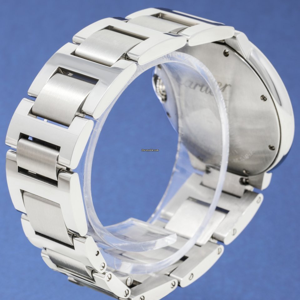 IMG_9081 Cartier Ballon Bleu 36mm Mens watch Unisex Automatic Steel WE902075 Replica 5