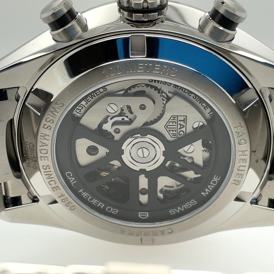 TAG Heuer Carrera Mens watch Unisex Automatic Steel CBN2A10.BA0643 Replica 5