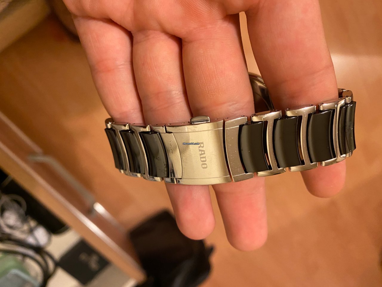 IMG_9081 Rado Centrix Mens watch Unisex Quartz Steel R30941152 Replica 5