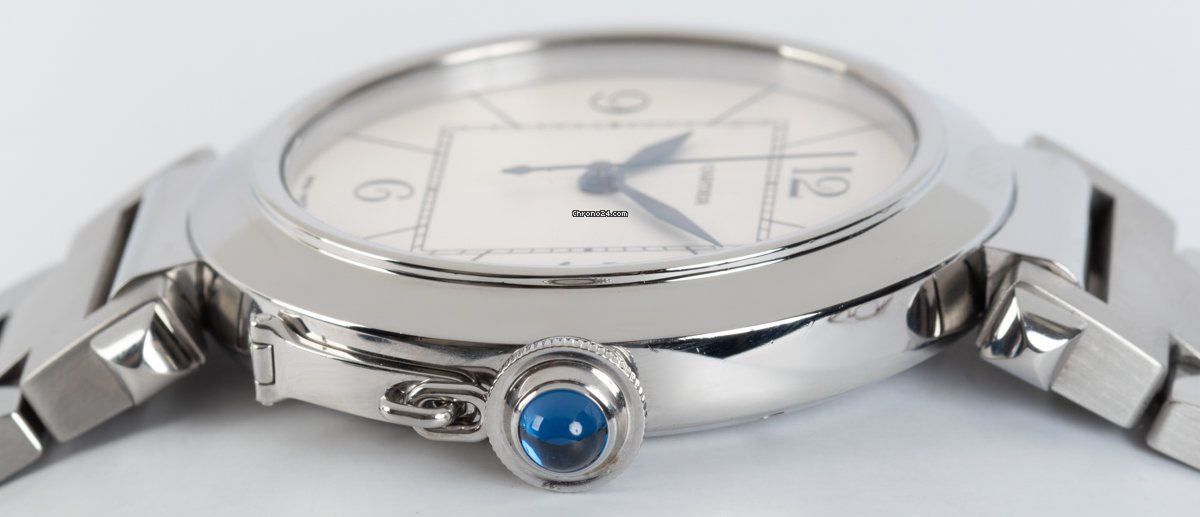 IMG_9081 Cartier Pasha Mens watch Unisex Automatic Steel W31072M7 Replica 5