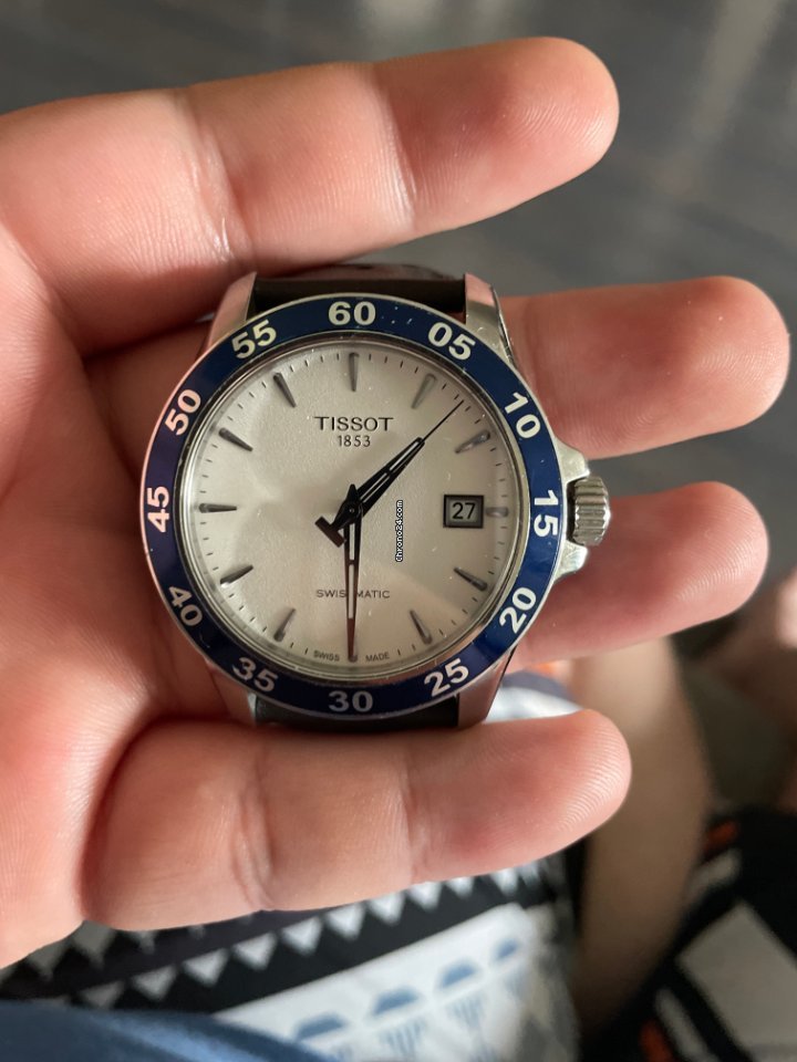 Tissot V8 Mens watch Unisex Automatic Steel T106.407.26.031.00 Replica 5