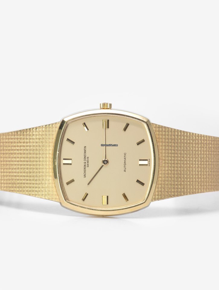 IMG_9081 Vacheron Constantin Historiques Mens watch Unisex Automatic Yellow gold 7391 Replica 5