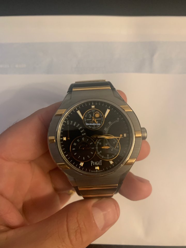IMG_9081 Piaget Polo FortyFive Mens watch Unisex Automatic Titanium P10768 Replica 5