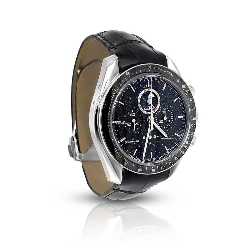 IMG_9081 Omega Speedmaster Professional Moonwatch Moonphase Mens watch Unisex Manual winding Steel 311.33.44.32.01.001 Replica 5