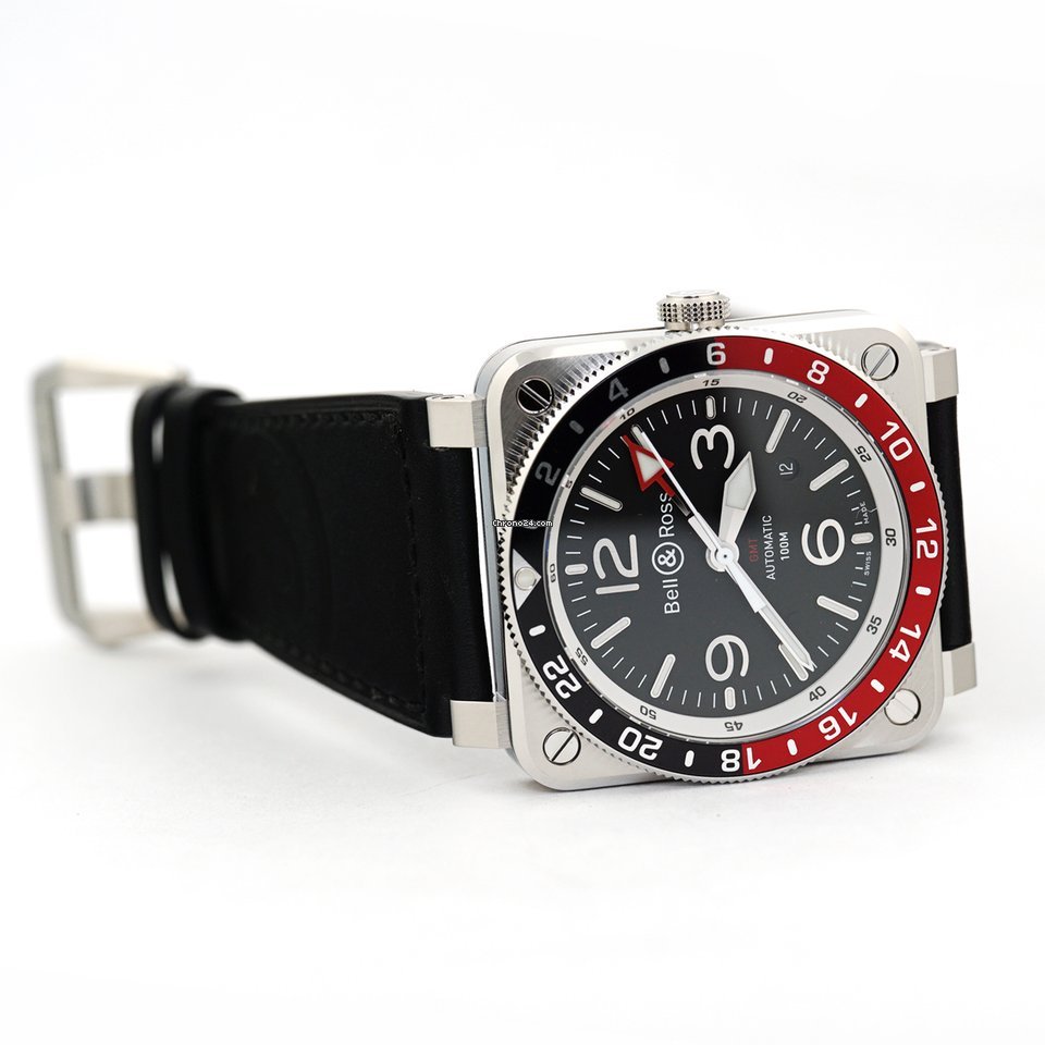 Bell & Ross BR 03 Mens watch Unisex Automatic Steel BR0393-BL-ST SCA Replica 5