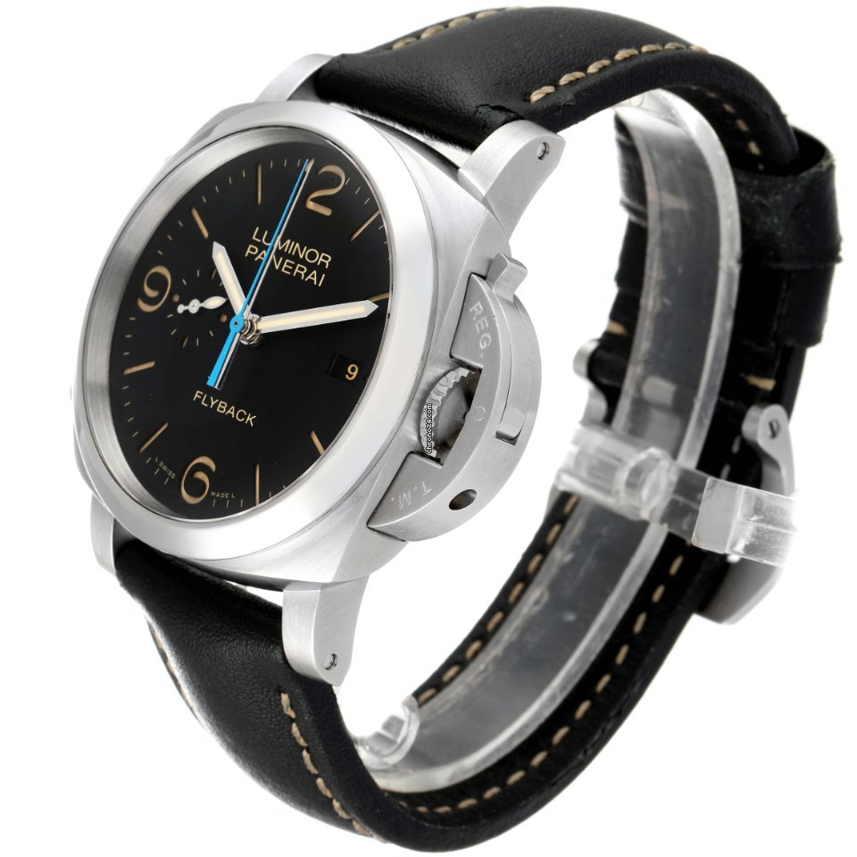 Panerai Luminor 1950 3 Days Chrono Flyback Mens watch Unisex Automatic Steel PAM00524 Replica 5