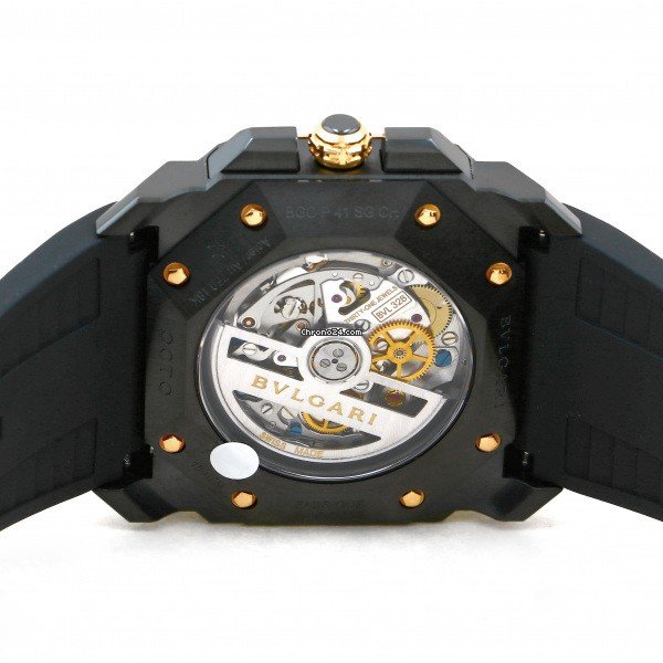 IMG_9081 Bulgari Octo Automatic Gold Steel BGOP41SGCH Replica 5