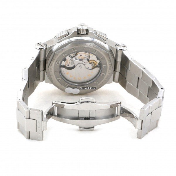 Bulgari Diagono Automatic Gold Steel DG42C14SWGSDCH Replica 5