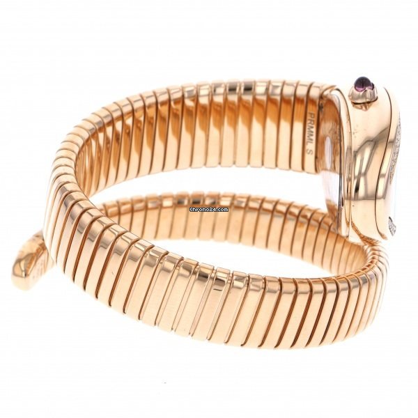 IMG_9081 Bulgari Serpenti Quartz Rose gold SPP35BGDG.1T Replica 5