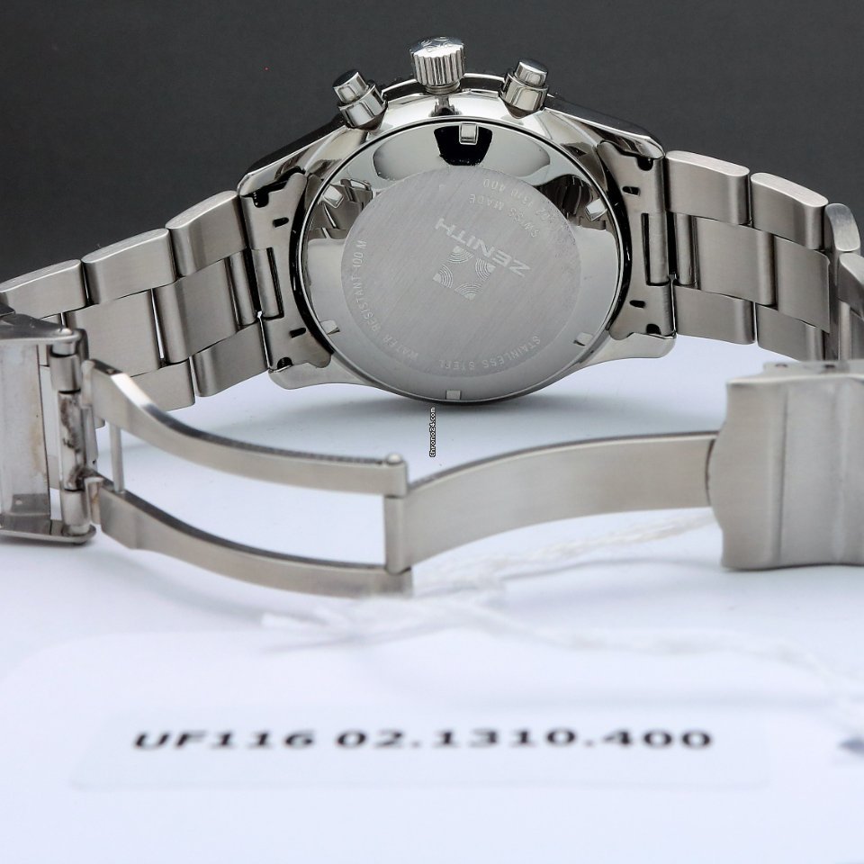 Zenith El Primero Mens watch Unisex Automatic Steel 02.1310.400 Replica 5