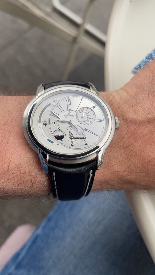 IMG_9081 Audemars Piguet Millenary Mens watch Unisex Automatic Steel F43141 Replica 5