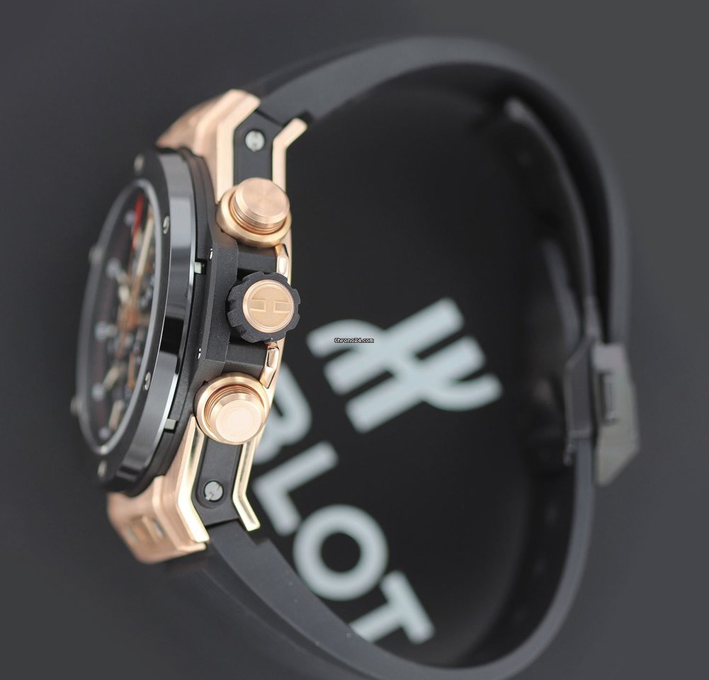 IMG_9081 Hublot Big Bang Unico Mens watch Unisex Automatic Rose gold 406.OM.0180.RX Replica 5