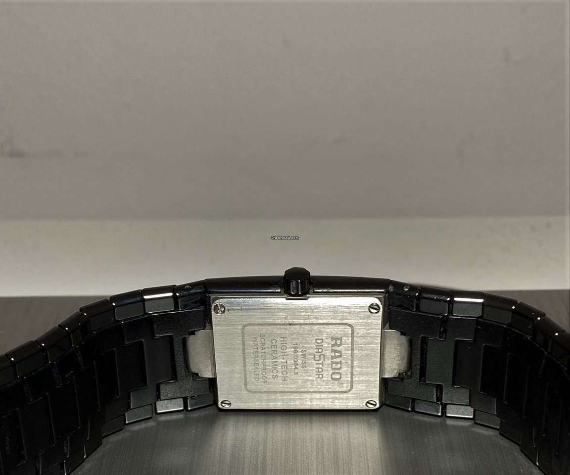 Rado Diastar Mens watch Unisex Quartz Ceramic 196.0364.3 Replica 5