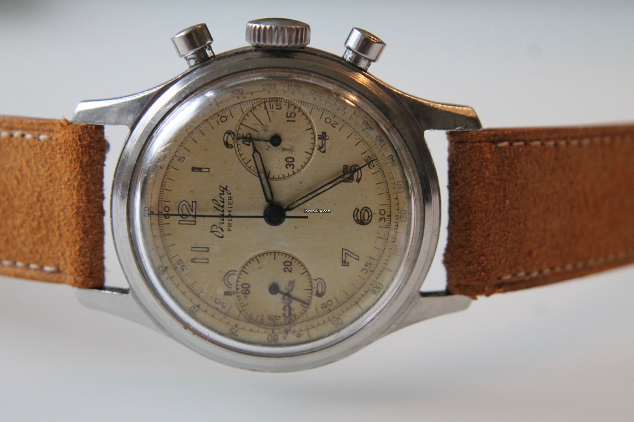 Breitling Mens watch Unisex Manual winding Steel 790 Replica 5