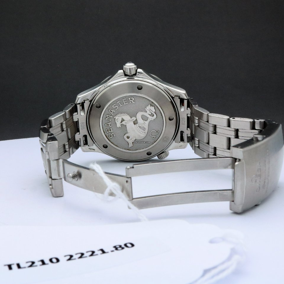 IMG_9081 Omega Seamaster Mens watch Unisex Quartz Steel 2221.80 Replica 5