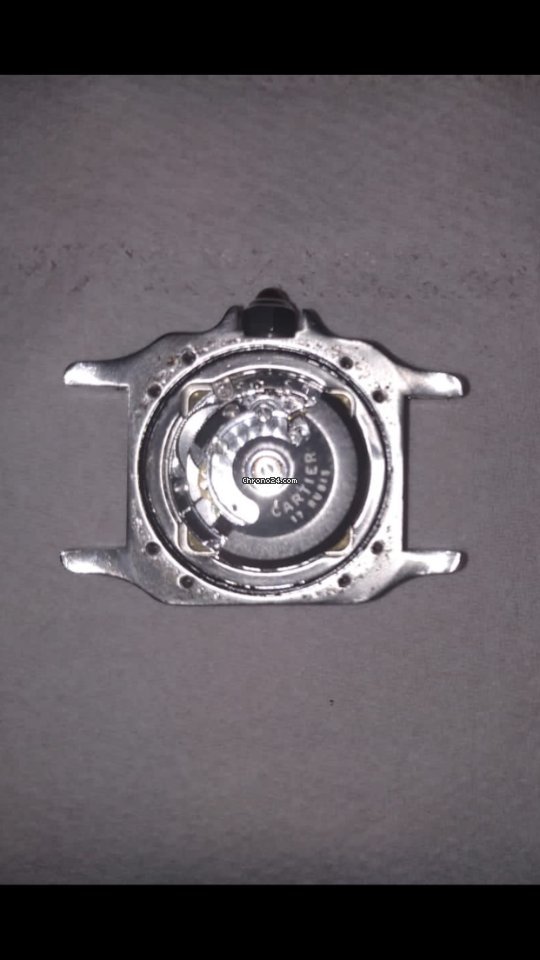 IMG_9081 Cartier Santos Mens watch Unisex Automatic Steel 1552 Replica 5