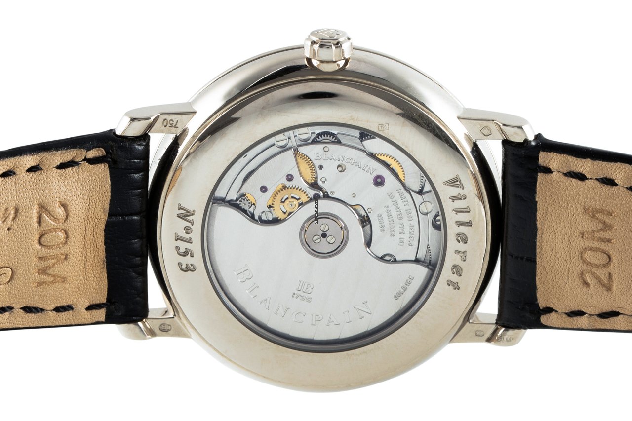 Blancpain Villeret Mens watch Unisex Automatic White gold 6260-1542 Replica 5