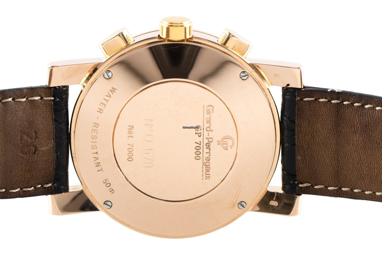 IMG_9081 Girard Perregaux GP 7000 Mens watch Unisex Automatic Red gold 7000 Replica 5