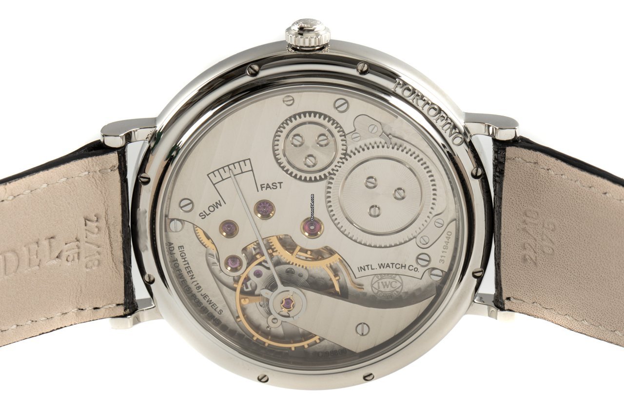 IMG_9081 IWC Portofino Hand-Wound Mens watch Unisex Manual winding Steel 5448 Replica 5