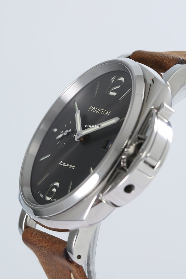 IMG_9081 Panerai Luminor Due Mens watch Unisex Automatic Steel PAM 00904 Replica 5