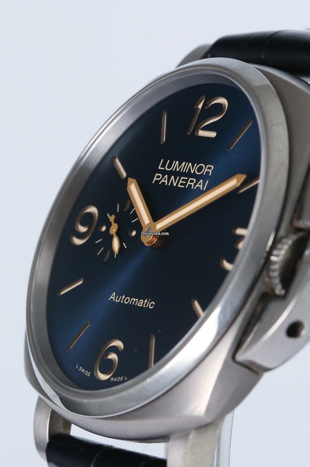 IMG_9081 Panerai Luminor Due Mens watch Unisex Automatic Titanium PAM 00729 Replica 5