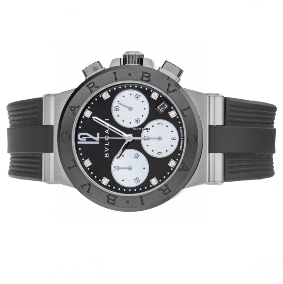 Bulgari Diagono Mens watch Unisex Automatic Steel DG 37 SC CH Replica 5