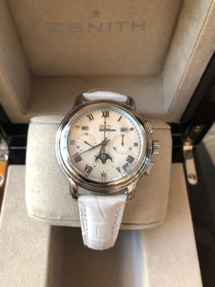IMG_9081 Zenith El Primero Chronomaster Mens watch Unisex Automatic Steel 031430 Replica 5