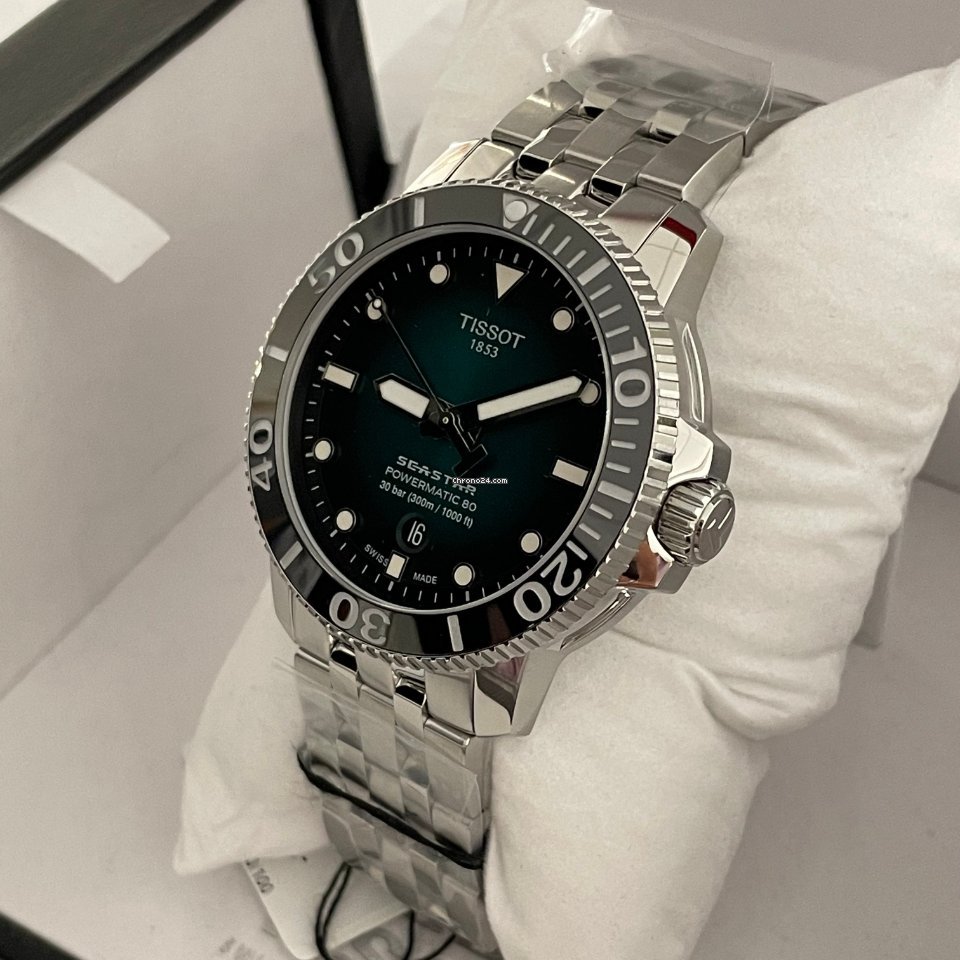 Tissot Seastar 1000 Mens watch Unisex Automatic Steel T120.407.11.091.01 Replica 5