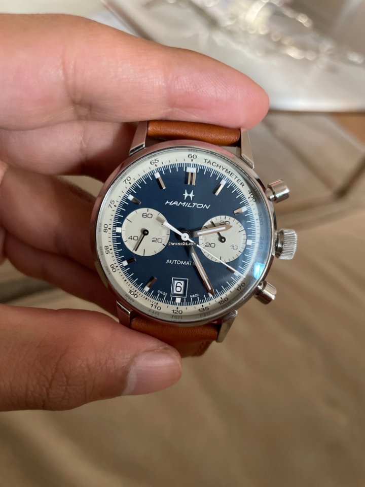 IMG_9081 Hamilton Intra-Matic Mens watch Unisex Automatic H384160 Replica 5